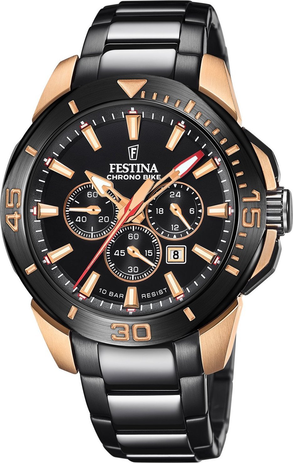 Zegarek Festina Zegarek męski Festina F20645-1 czarny