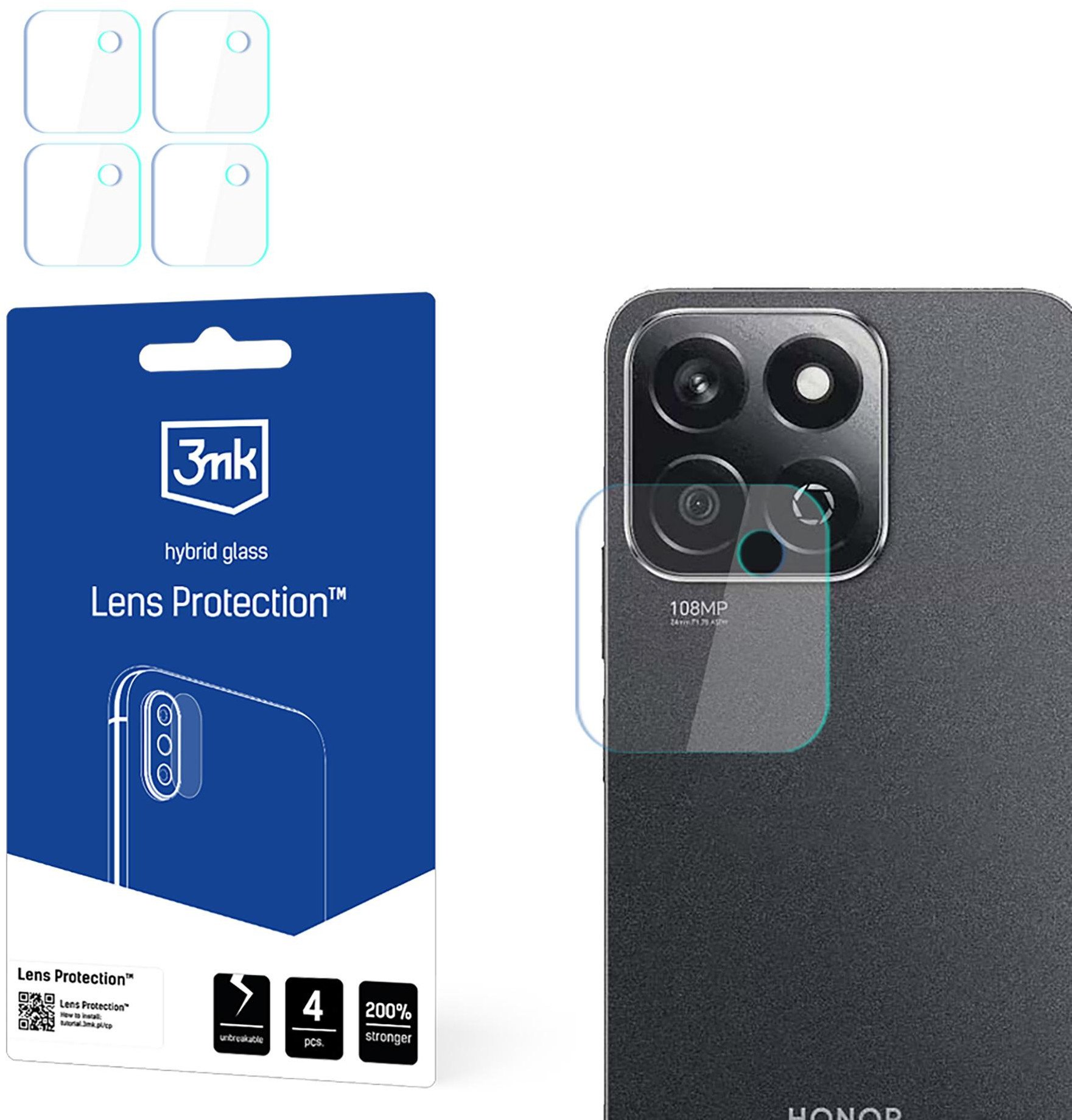 HONOR X7C 4G / 5G - 3MK LENS PROTECTION
