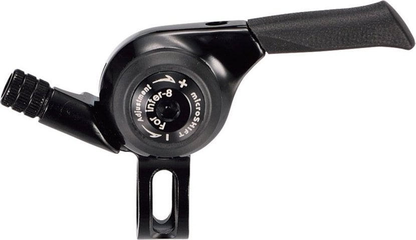 Microshift Manetka MICROSHIFT, Prawa, 8.rzędowa, Kompatybilne z Shimano, Thumb Shifter, Indeksowanie (NEW)
