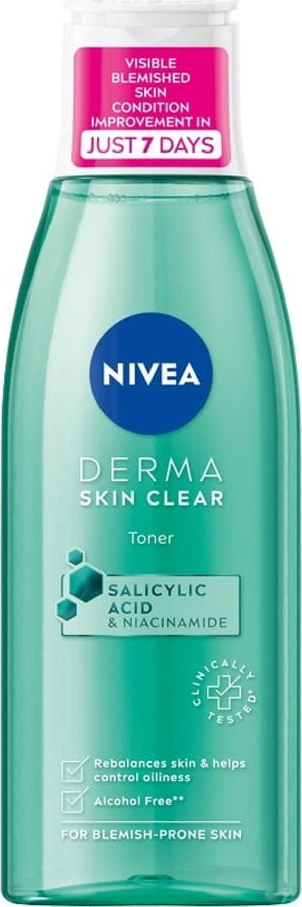 Nivea Derma Skin Clear Tonik normalizujący 200ml