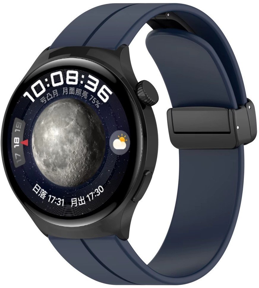 SILIKONOWY PASEK MAGNETYCZNY DO ZEGARKA 22MM