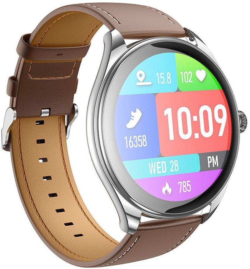 Smartwatch Hoco Y22 Brązowy (6942007628983)