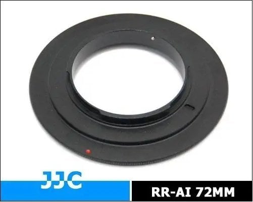 Freepower Pierścień odwrotnego mocowania FreePower Nikon F na 72 mm