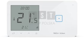 Bezprzewodowy włącznik światła poj. z regulatorem pokojowym czarny WSR-01P Tech Sterowniki