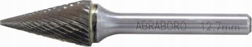 Abraboro Frez do metalu ABRABORO Typ M, 10 x 64/16 - stożek ostry TCT