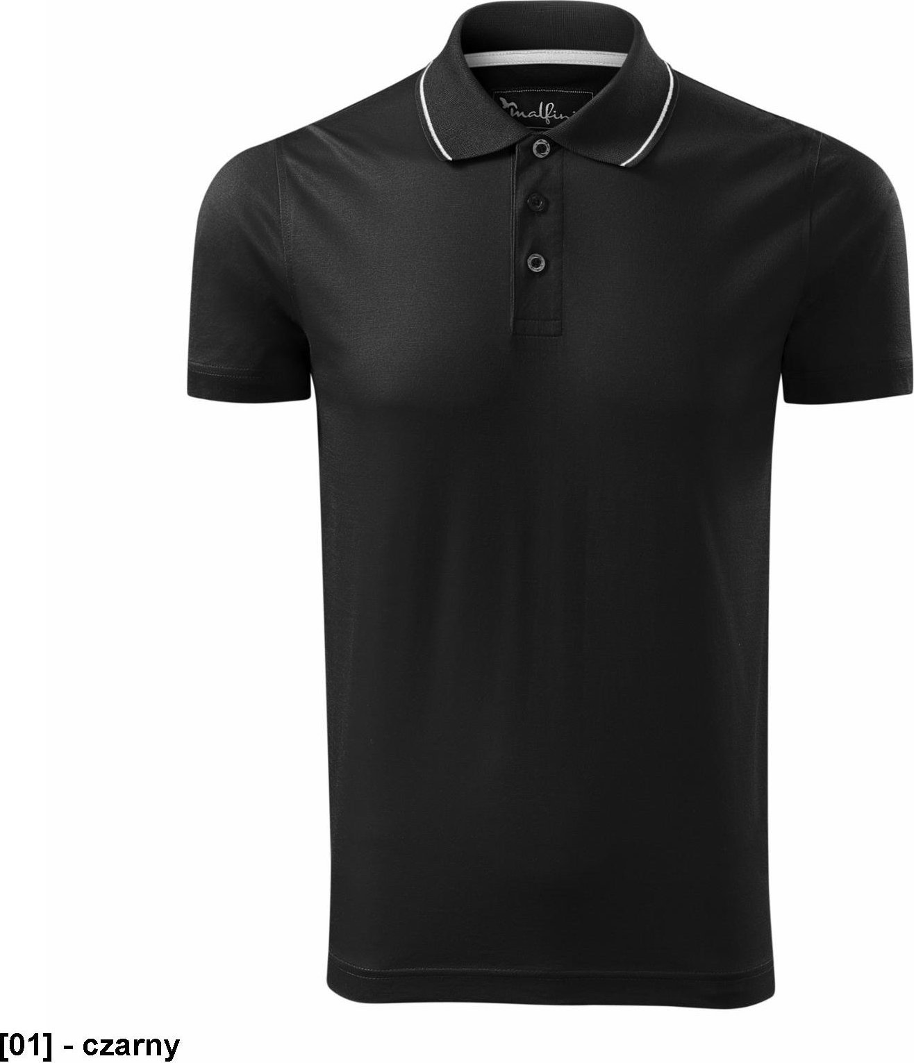 MALFINI Grand 259 - ADLER - Koszulka polo męska, 160 g/m, 100% bawełna, - czarny 3XL