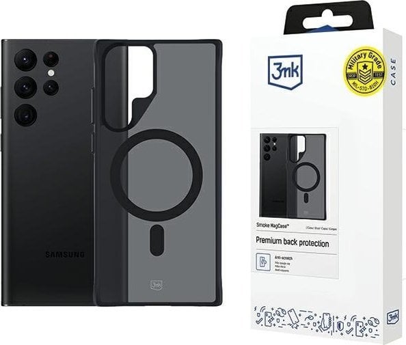 3MK Etui Smoke MagCase do Samsung Galaxy S22 Ultra 5G