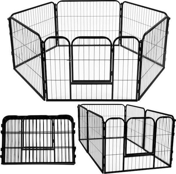 Springos Kojec dla zwierząt wybieg klatka dla psa 165x84x60 cm UNIWERSALNY