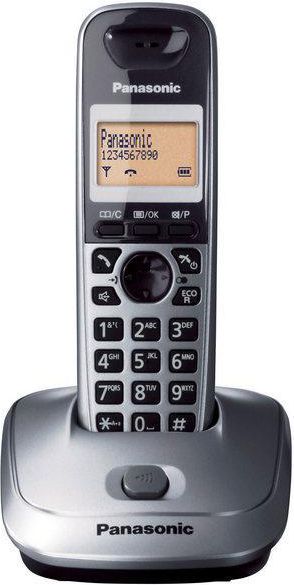 Telefon stacjonarny Panasonic Srebrny
