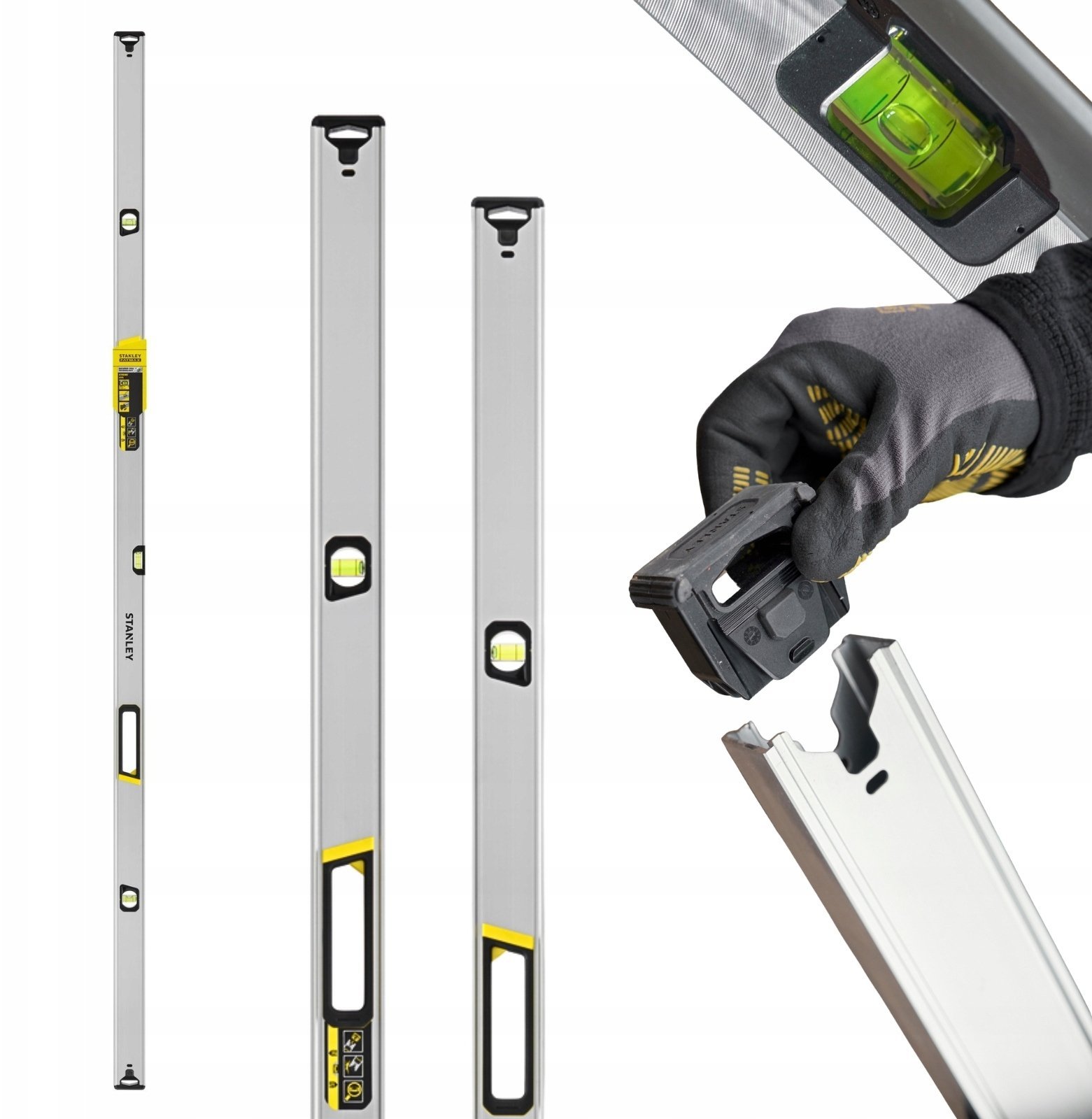 PRO Poziomnica fatmax xtreme boxbeam 200cm, 3 lib, 2 uchw, 0.5mm/m