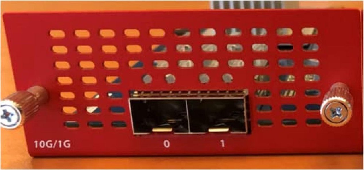 Zapora sieciowa WatchGuard WatchGuard Firebox M 3rd Gen 2 x 10Gb SFP+ Fiber Module