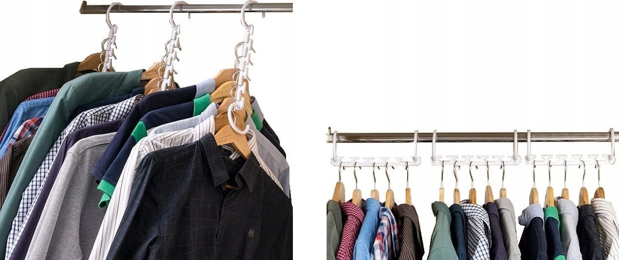 InnovaGoods InnovaGoods Organizer do szafy na 40 wieszaków (5x