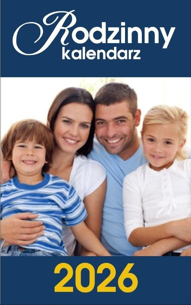 Kalendarz 2026 B7 Zdzierak Rodzinny