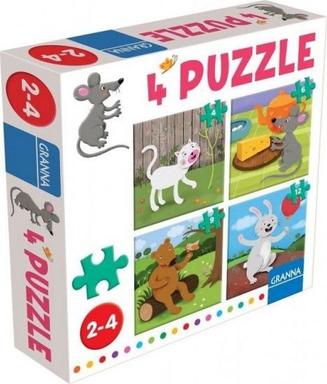 Granna Puzzle z Myszką GRANNA