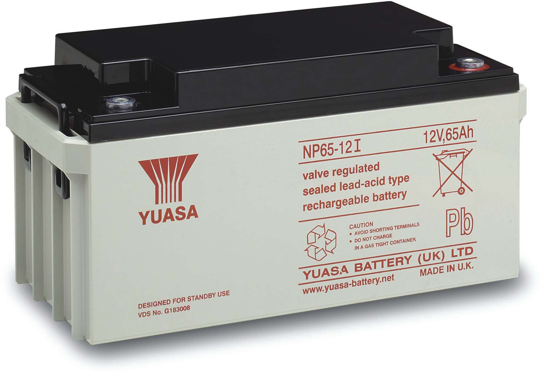 NP65-12 YUASA 65Ah 12V Akumulator AGM