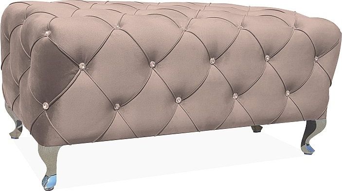 Signal Ławka HESTIA VELVET beżowa