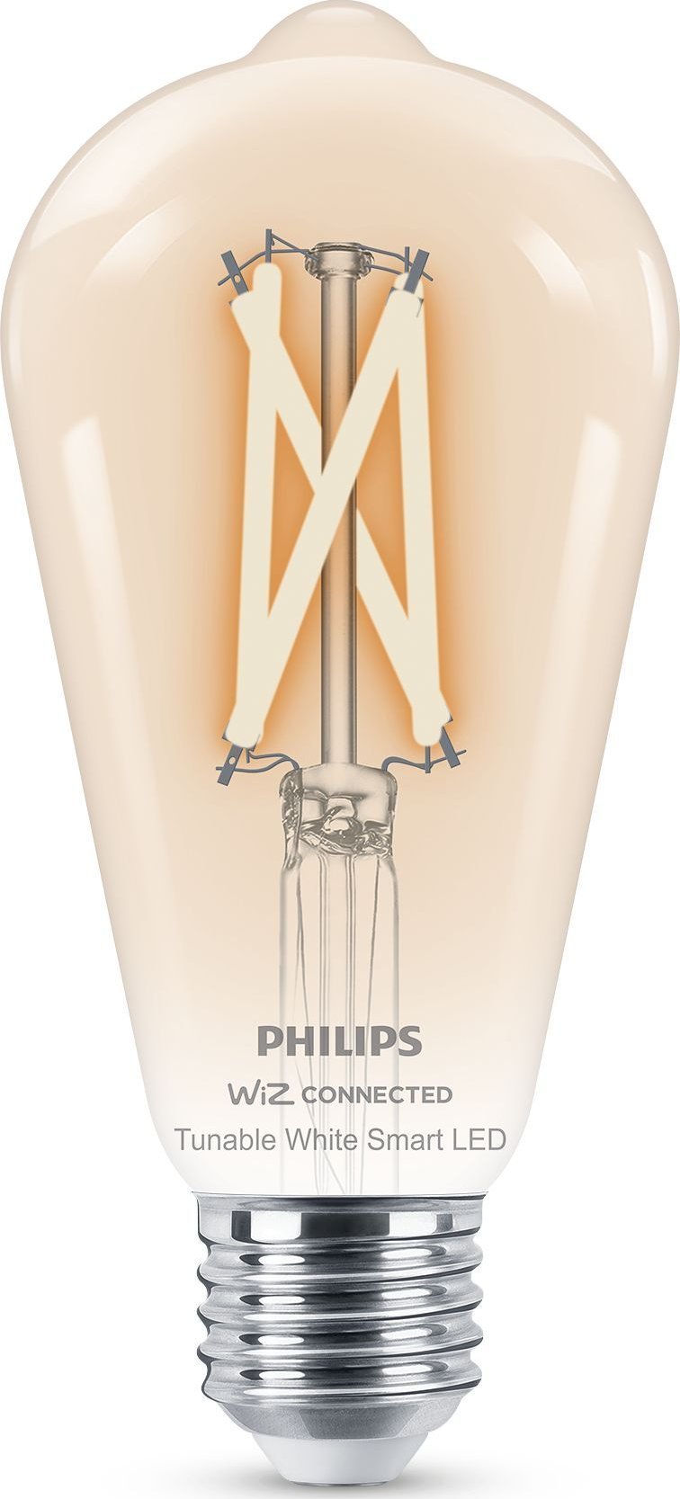 Philips Philips Smart filament przezroczysta E27 ST64 7 W (60 W), WW-CW