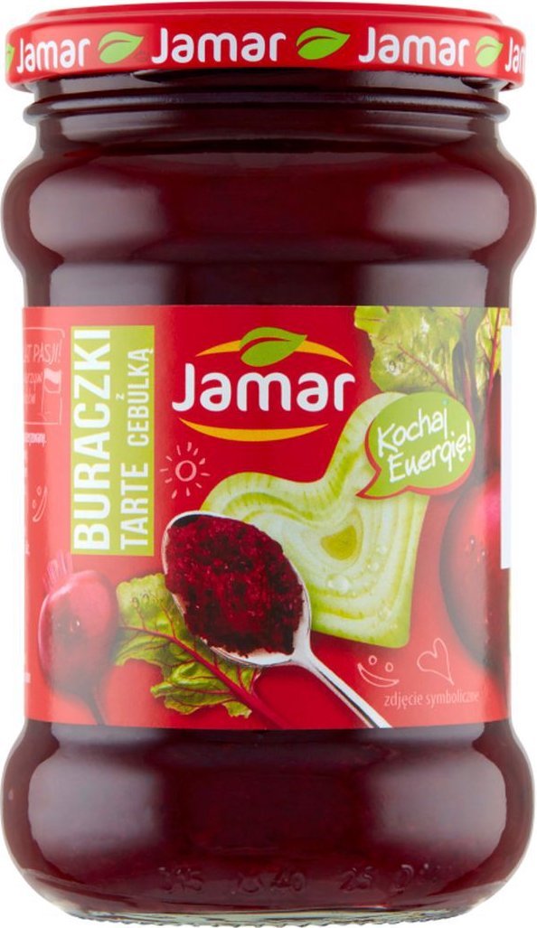 Jamar Jamar Buraczki tarte z cebulką 300 g