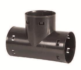 Kaczmarek Trójnik drenarski PVC-U 100x100x100mm 90- stopni - 1624453990