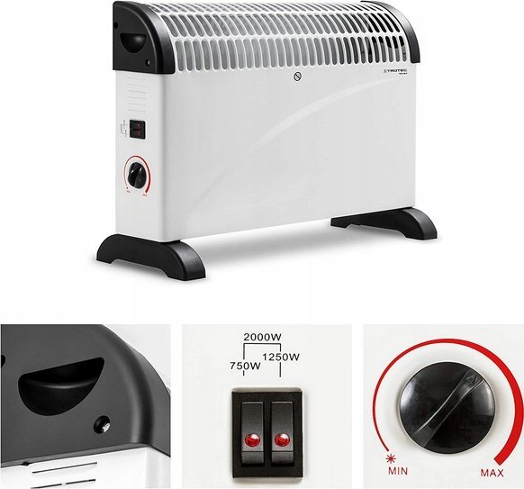 Grzejnik Trotec Konv. šild. Trotec TCH-20-E