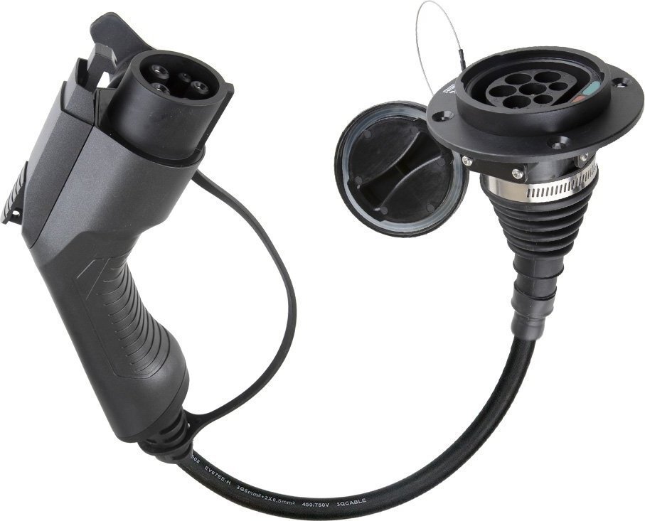 ExtraLink EXTRALINK ADAPTOR EU TO US, BS-EVSC004 TO BS-EVP001-L32A - ADAPTER DO ŁADOWARKI SAMOCHODOWEJ