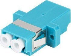 Lanberg Adapter światłowodowy MM LC/UPC duplex OM3