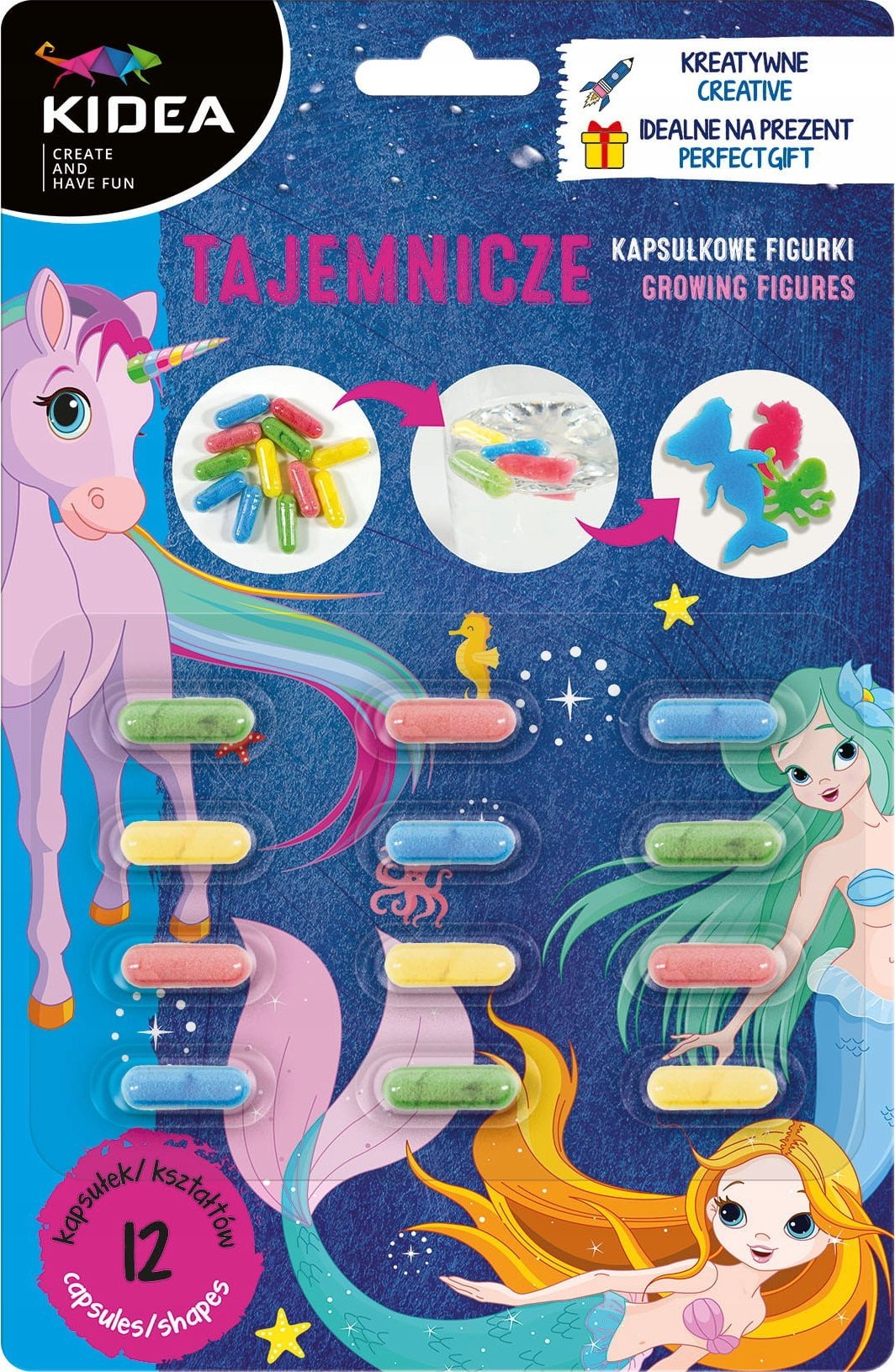 Figurka Derform Tajemnicze kapsułkowe figurki KIDEA 12 szt.