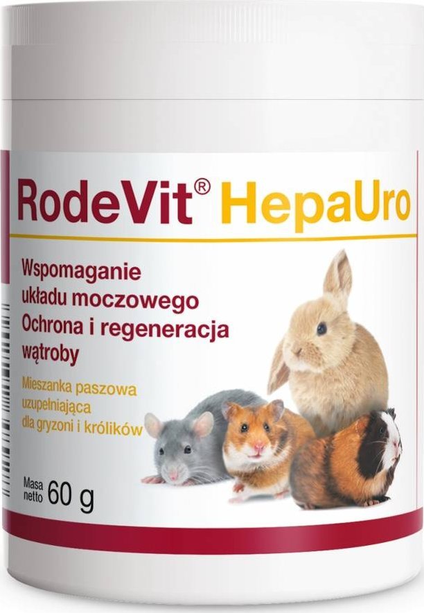 Dolfos DOLFOS Dolvit Rodevit HepaUro 60g- dla gryzoni i królików