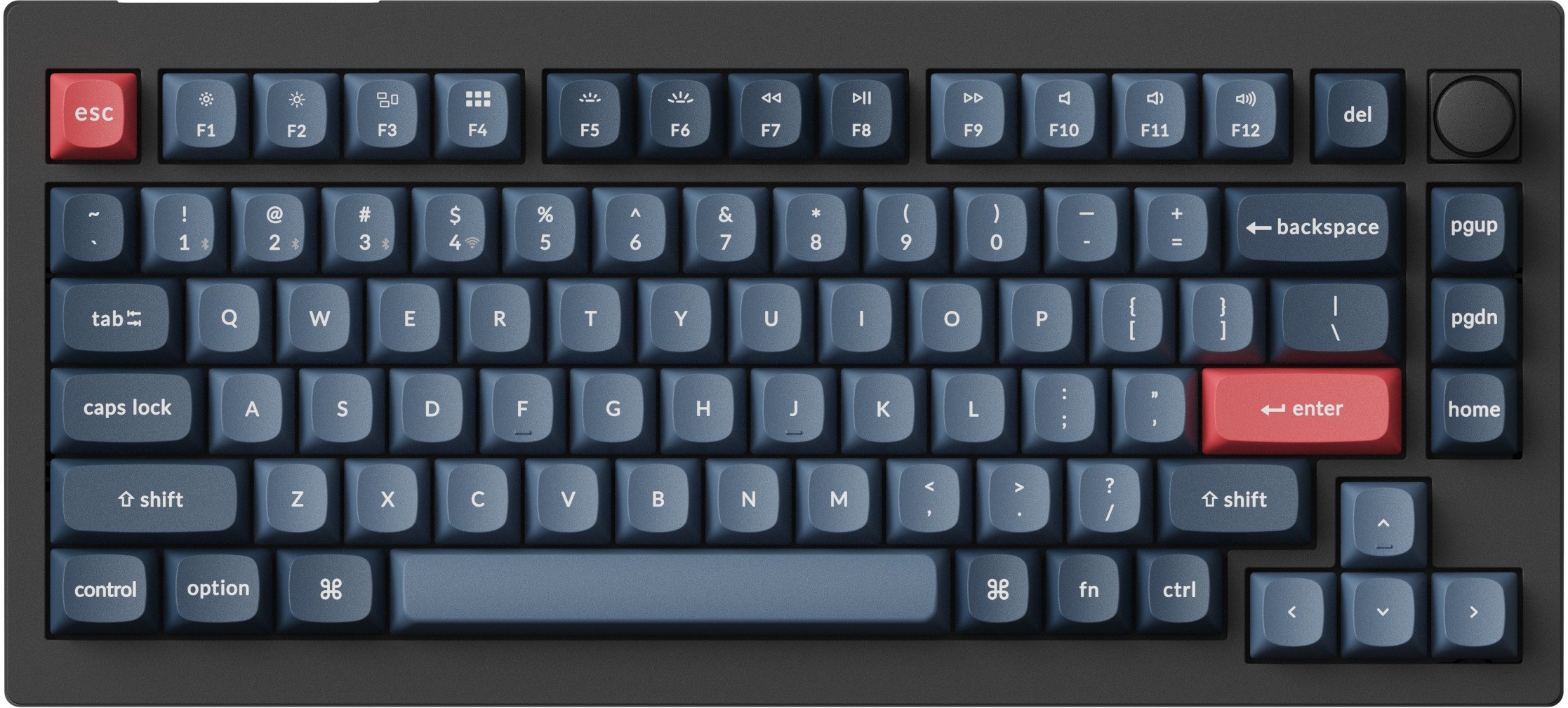 Klawiatura Keychron V1 Max QMK/VIA Gateron Jupiter (V1M-D3-BO)