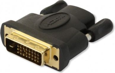 Adapter AV Techly HDMI - DVI-D czarny (IADAP-DVI-HDMI-F)