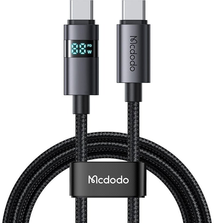 Kabel USB Mcdodo USB-C - USB-C 1.2 m Czarny