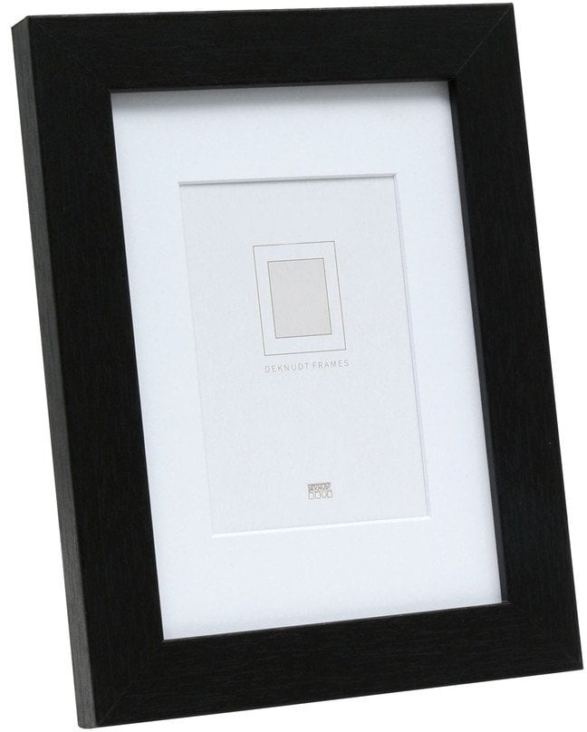 Ramka Deknudt S66KF2 P1 30x30 drewno czarny z passepartout