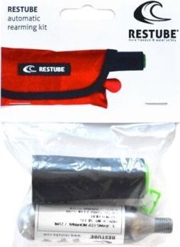 Restube Zestaw do przezbrojenia bojek asekuracyjnych RESTUBE automatic nabój CO2 16 g + tabletka uruchamiająca