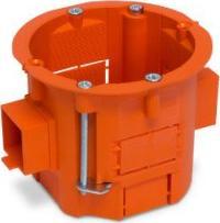 Volteo PUSZKA INSTALACYJNA 60X60 GŁĘBOKA SZEREGOWA POMARAŃCZOWA G/K