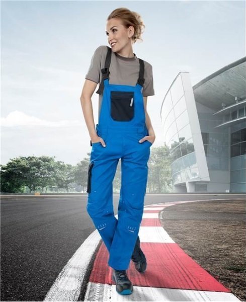 Ardon DAMSKIE OGRODNICZKI H9318 -ARDON damski fason i sylwetka 35% bawełna, 65 % poliester - Szary H9318 48