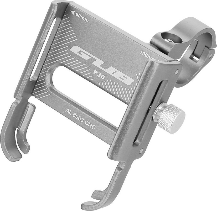 OEM GUB uchwyt rowerowy na kierownicę P30 Aluminium srebrny
