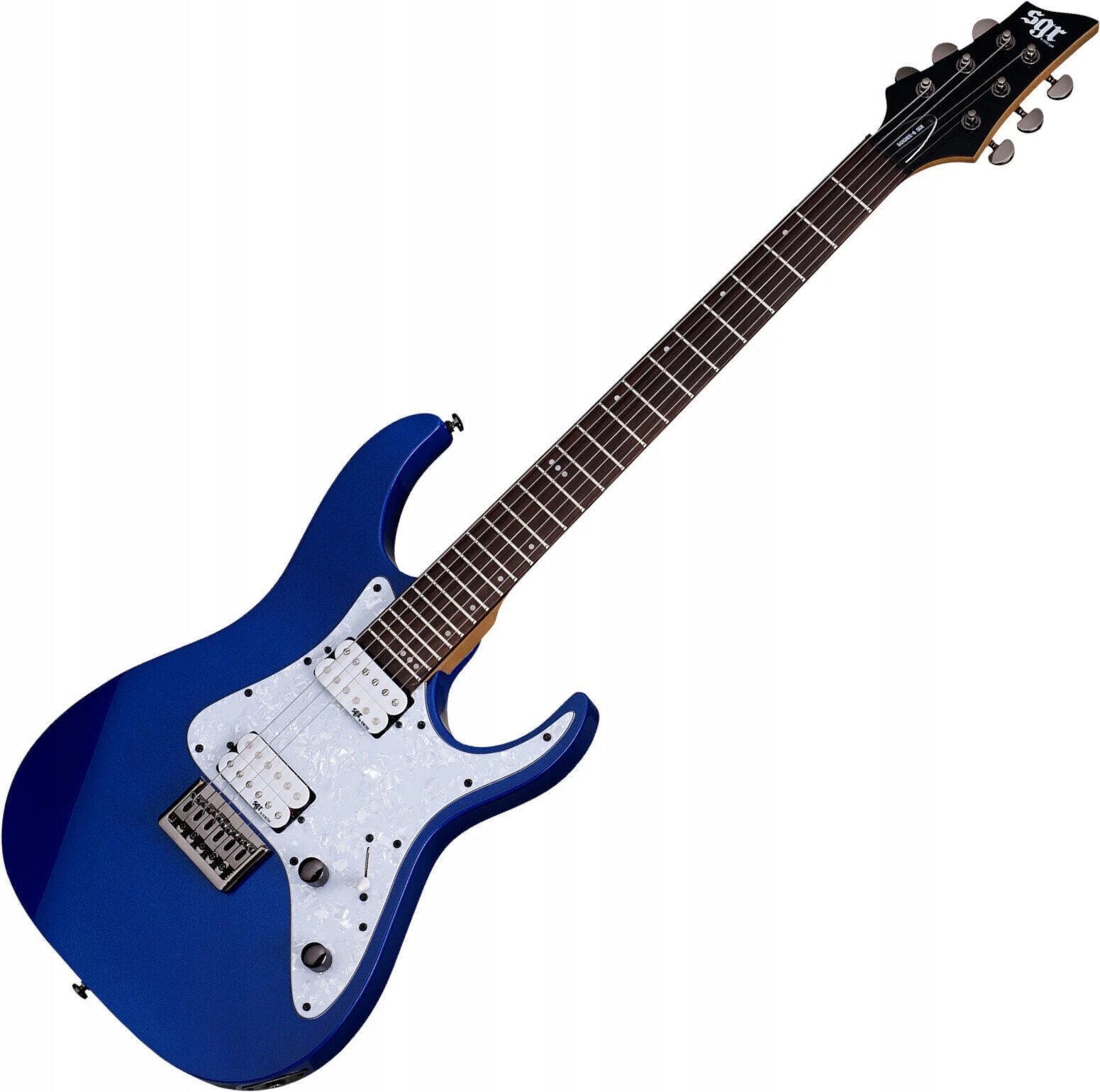 Schecter SGR Banshee-6 electric guitar, Electric Blue
