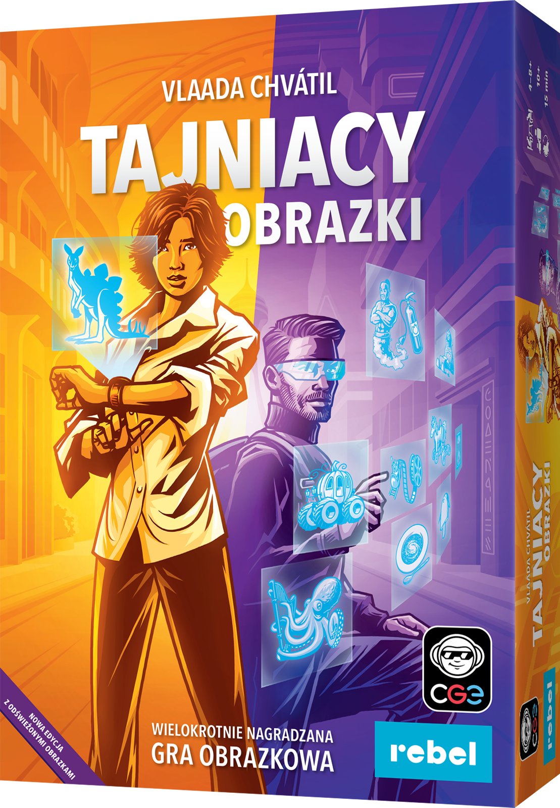 Rebel Gra planszowa Tajniacy Obrazki