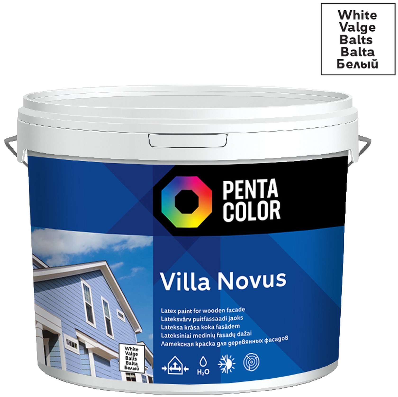 Pentacolor FACADE PAINT VILLA NOVUS WHITE COLOUR 5