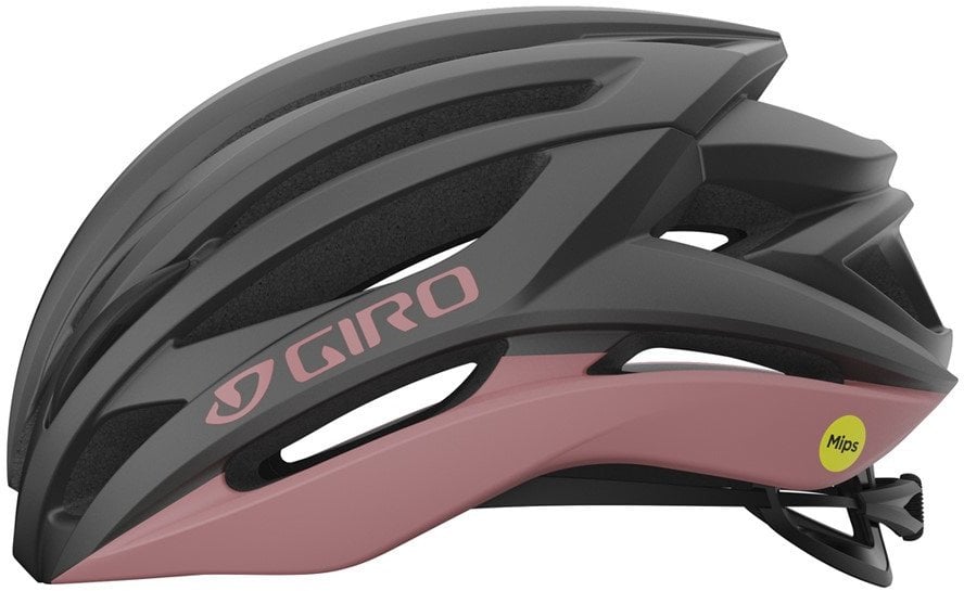 Kask szosowy GIRO SYNTAX Metallic Coal/Dusty Rose roz. M (55-59 cm) (NEW 2025)