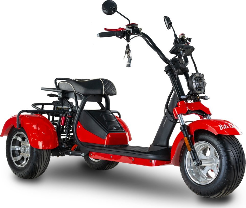 Bili Bike Skuter elektryczny BILI COCO TRÓJKOŁOWY HM czerwony