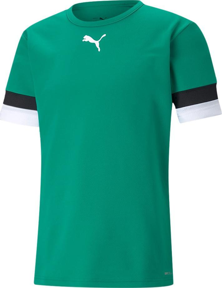 Puma Koszulka męska Puma teamRISE Jersey zielona 704932 05 : Rozmiar - L