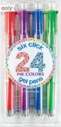 Kolorowe Baloniki Długopisy żelowe 6w1