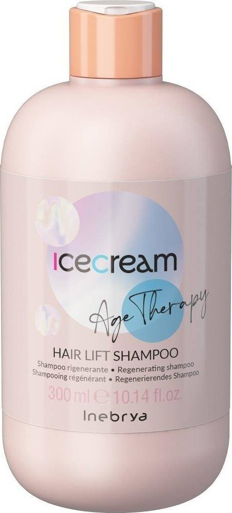 Inebrya Inebrya Age Therapy Hair Lift Szampon regenerujący do włosów dojrzałych i porowatych, 300ml