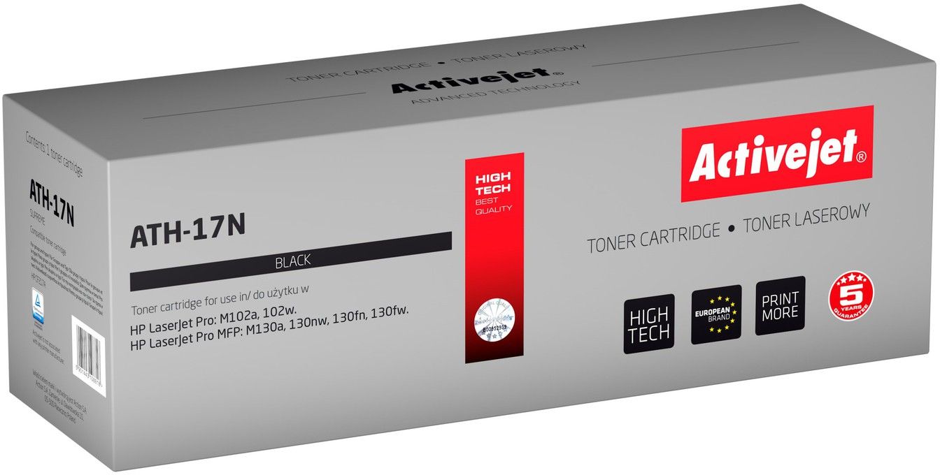 Toner Activejet ATH-17N Black Zamiennik 17A (ATH-17N)