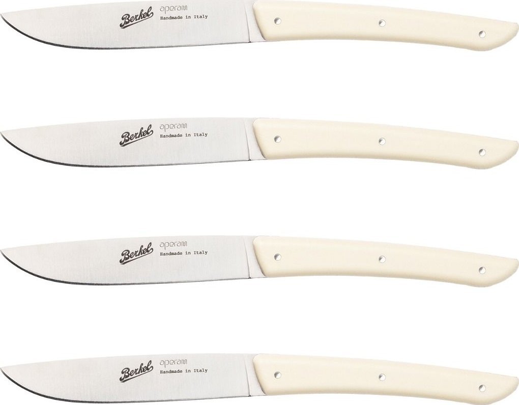Berkel Berkel steak knife set 4-pcs. Color cream