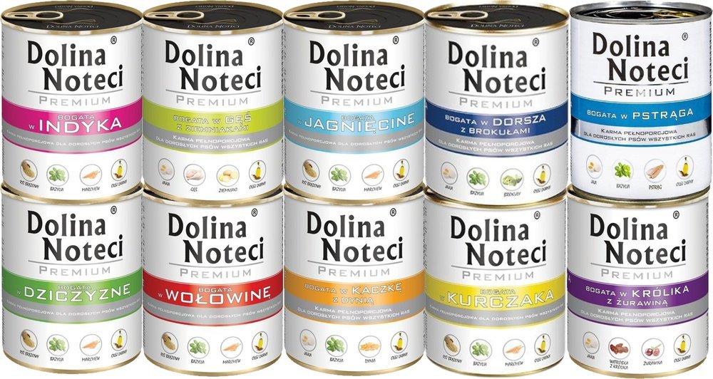 Dolina Noteci Dolina Noteci Premium Mix wszystkich smaków 10x800g