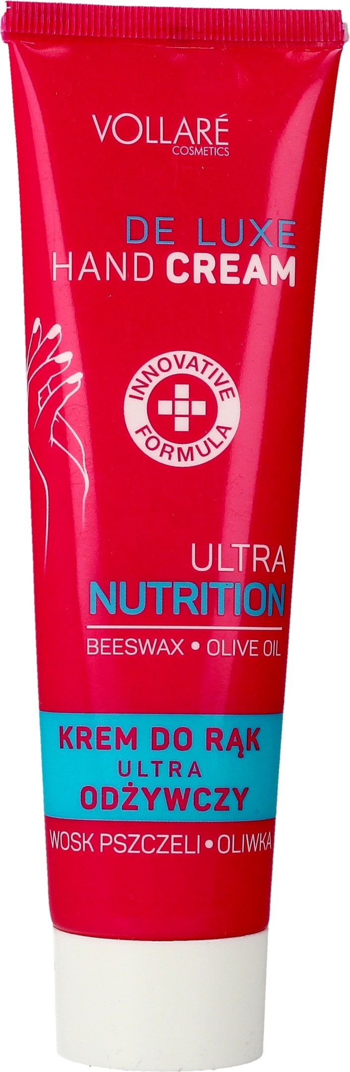 Vollare Parafinowy odżywczy krem do rąk i paznokci Kozie Mleko 75ml