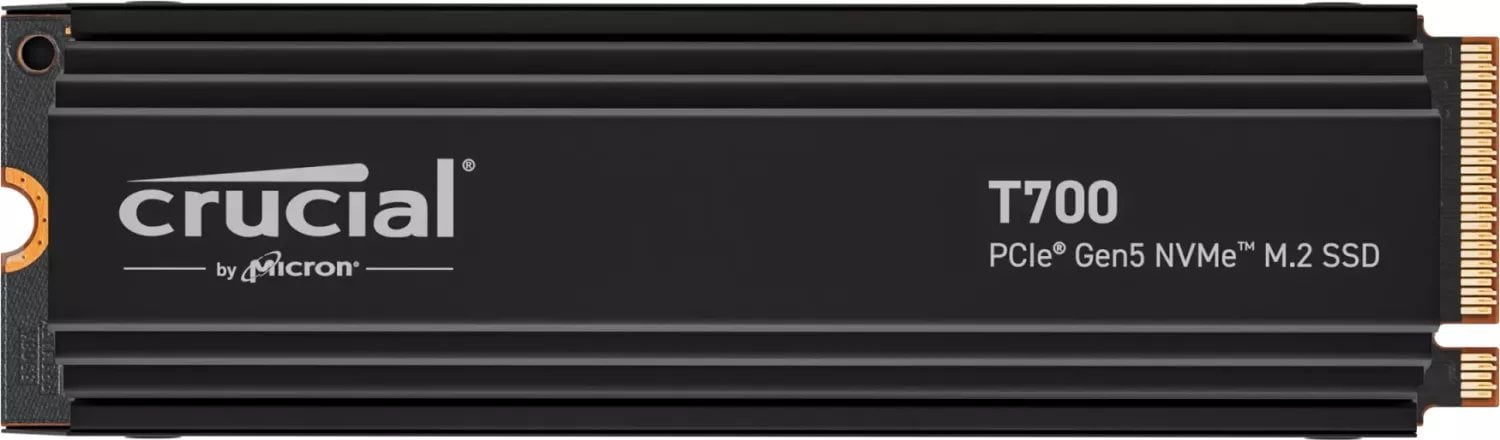 Dysk SSD Crucial T700 4TB M.2 2280 PCI-E x4 Gen5 NVMe (CT4000T700SSD5)