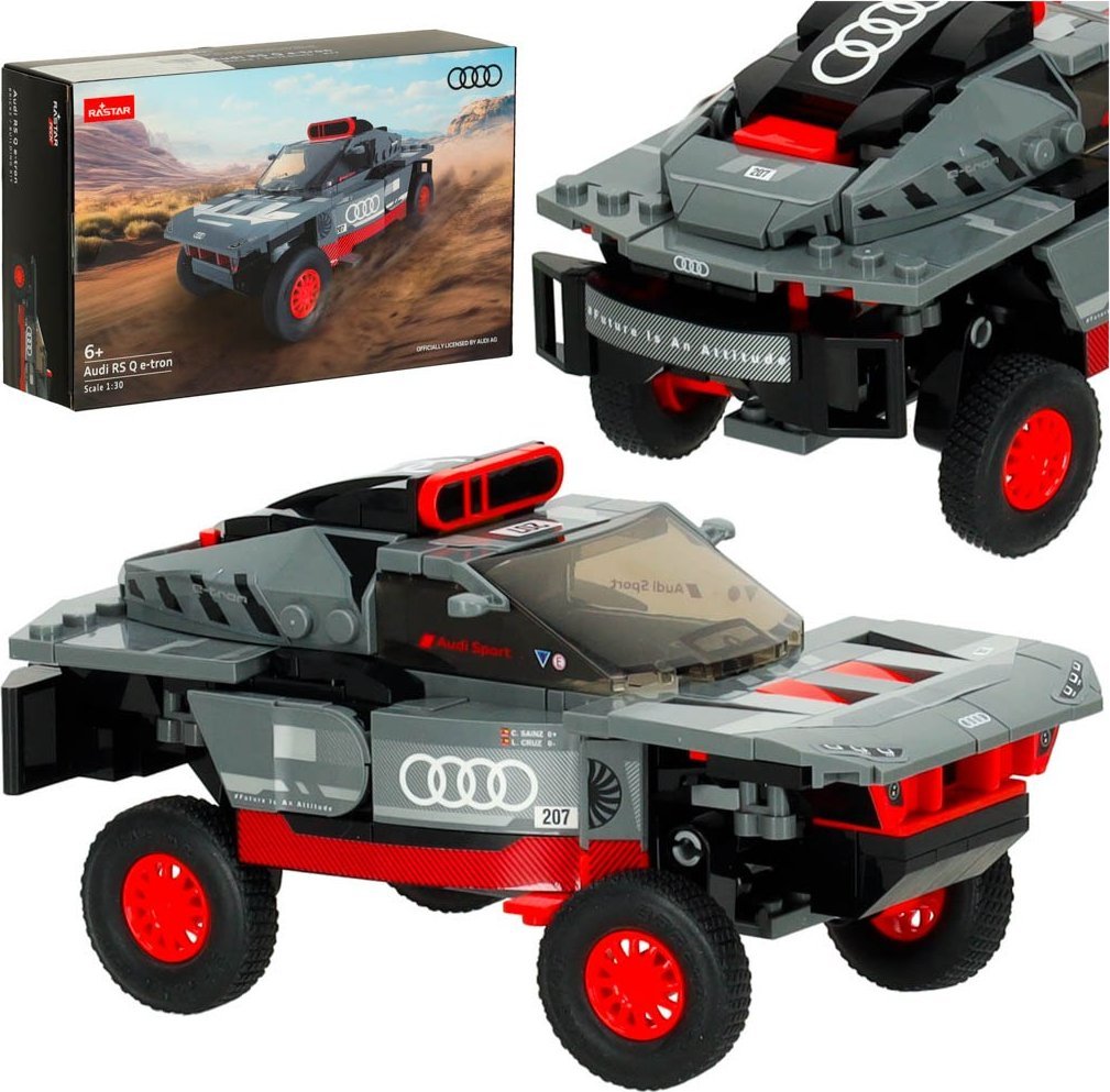 Samochód Rastar 10120 Audi RS Q e-tron 1:30 klocki 376el.